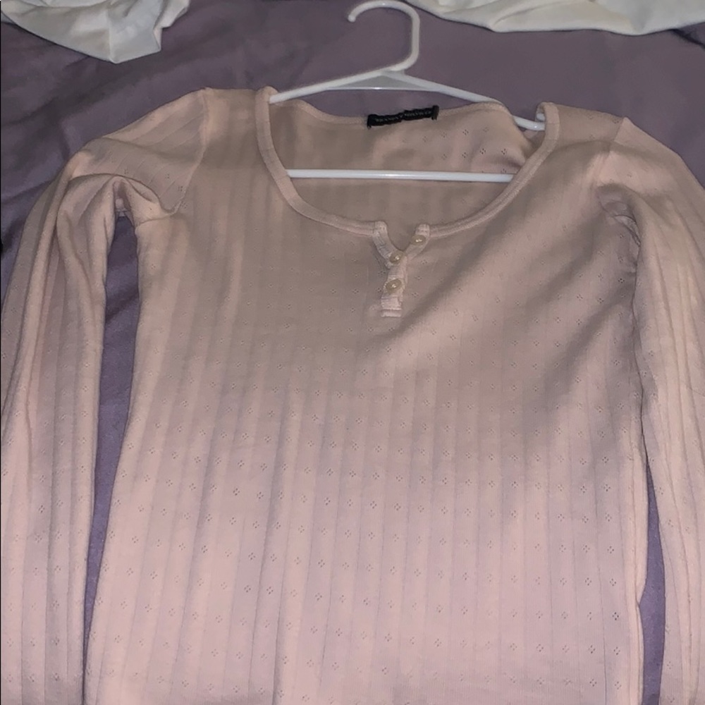 Light pink brandy Melville top
